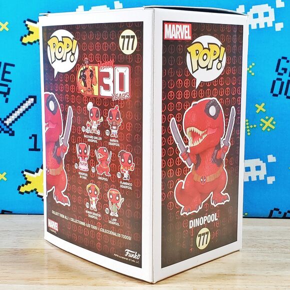 Funko PoP Deadpool Dinopool #777 Nerdy 30 Years Collectible + Protector NIB - Picture 3 of 10